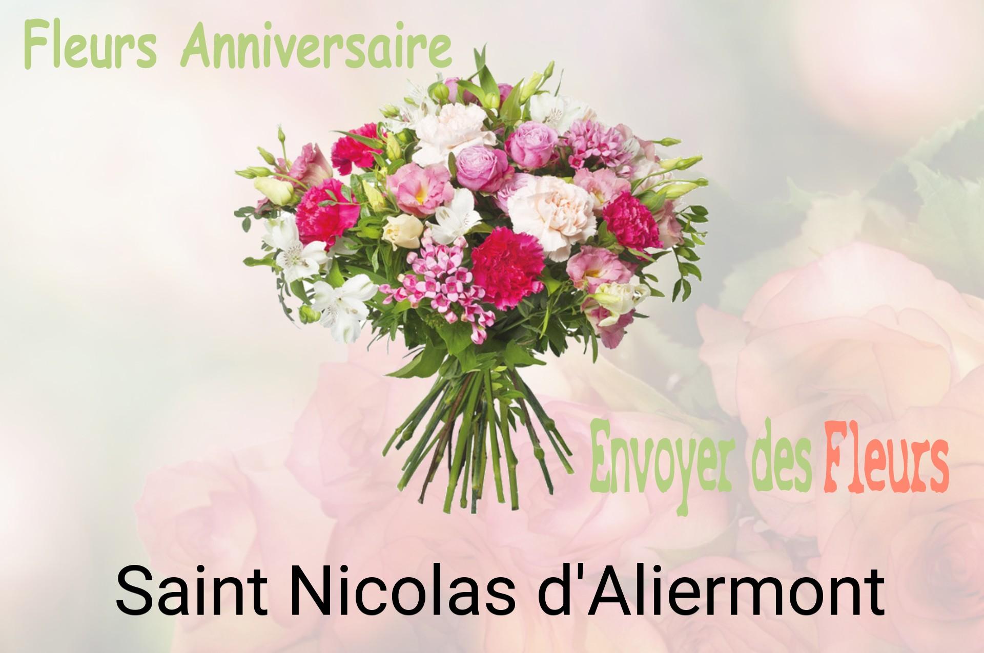 Bouquet de fleurs d’anniversaire livré à Saint-Nicolas-d'Aliermont