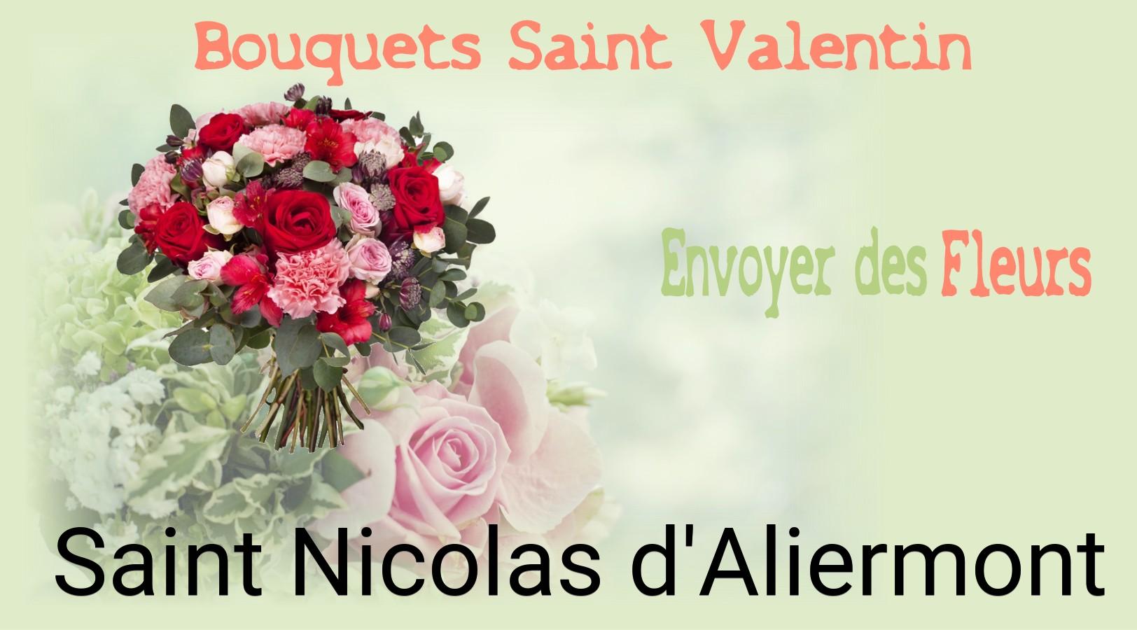 Roses de Saint-Valentin livrées à Saint-Nicolas-d'Aliermont